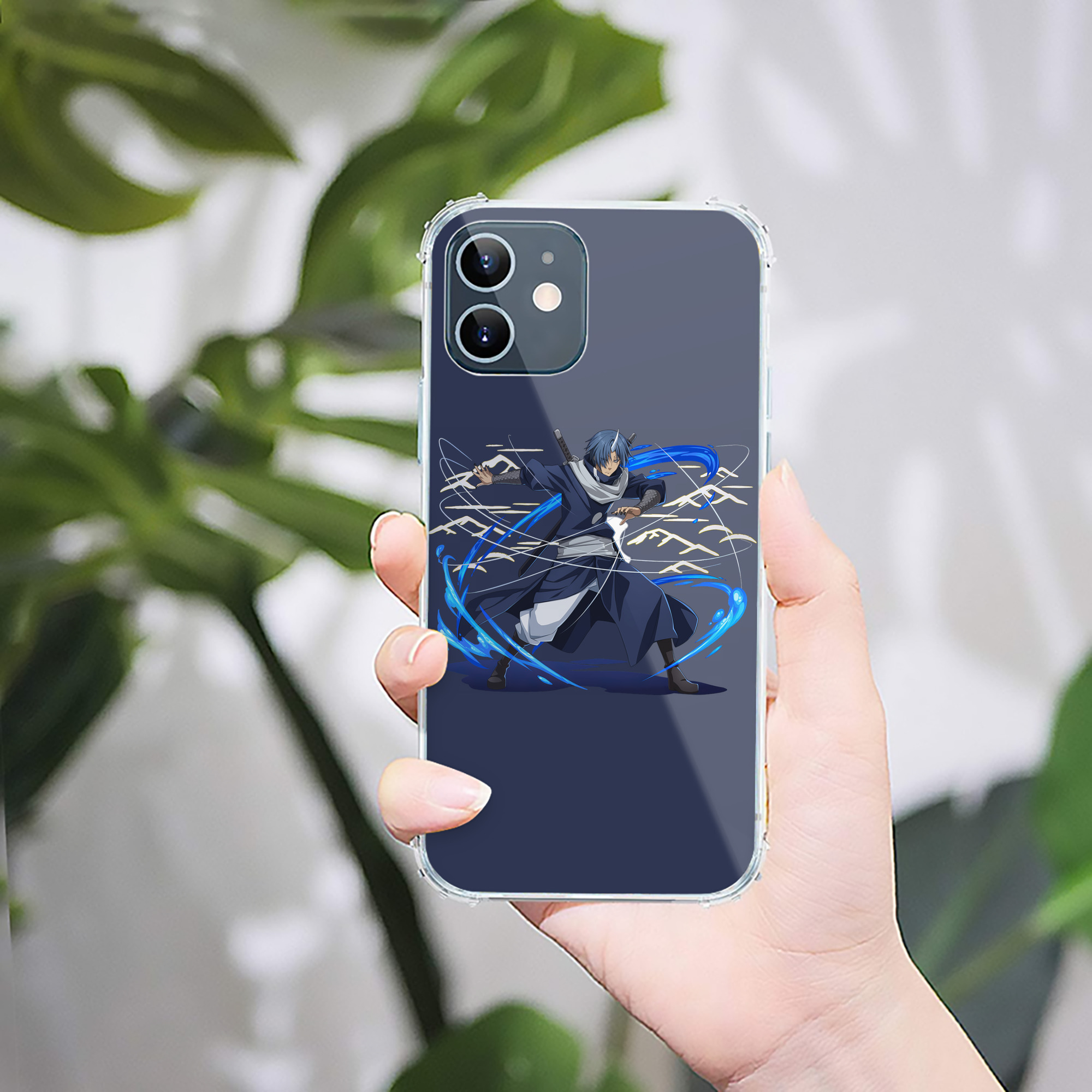（画像用） 転スラ Regarding Reincarnated to Slime 【iPhone 12シリーズ対応】透明スマホケース（クリアソフトケース）
